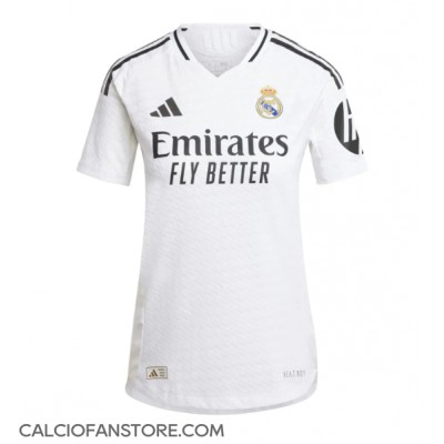 Maglia Calcio Real Madrid Eduardo Camavinga #6 Prima Divisa Donna 2024-25 Manica Corta Maglia Calcio Real Madrid Eduardo Camavinga #6 Prima Divisa Donna 2024-25 Manica Corta